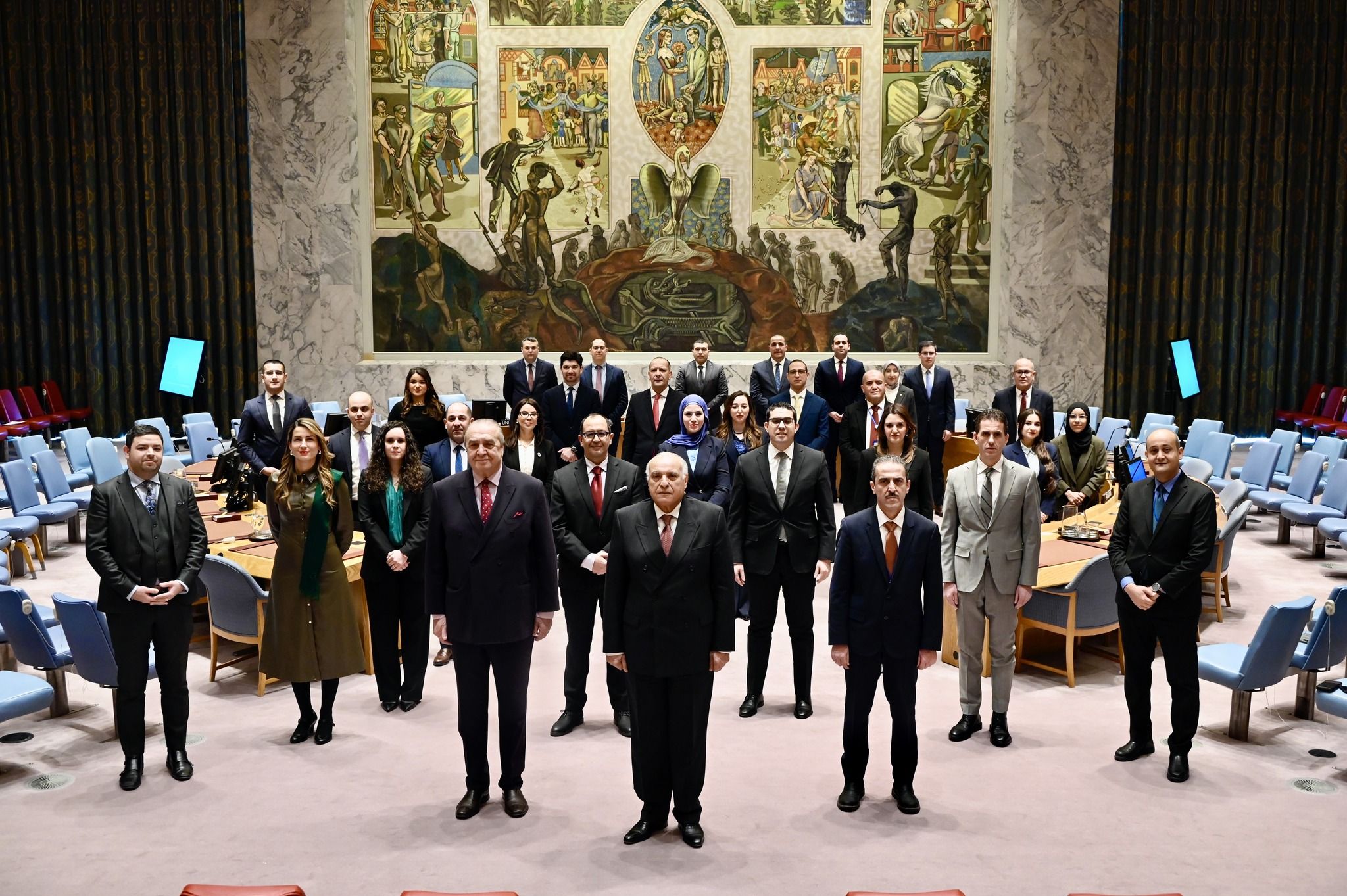 رئاسة الجزائر لمجلس الأمن