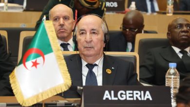 الرئيس الجزائري عبد المجيد تبون