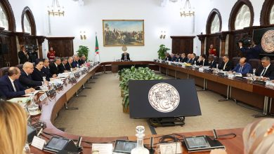 مجلس الوزراء الجزائري