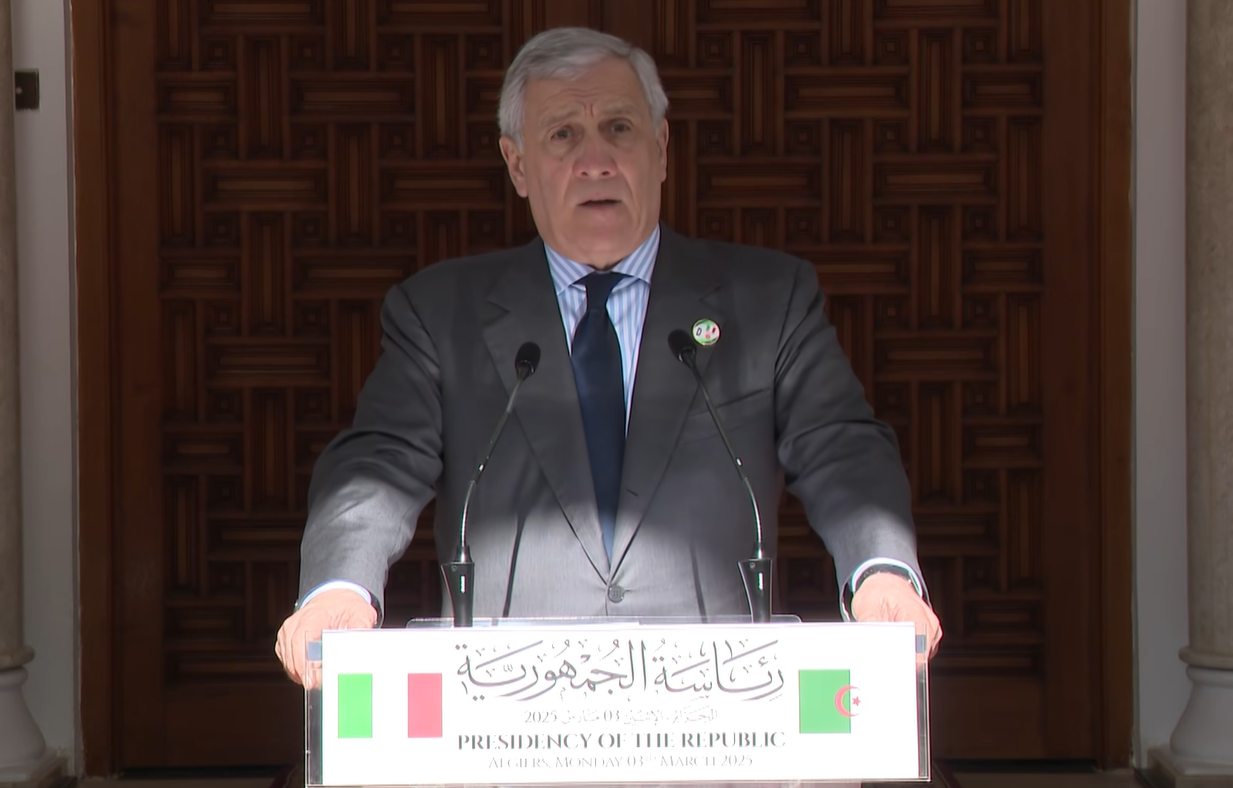 نائب رئيس مجلس الوزراء، وزير الشؤون الخارجية والتعاون الدولي لجمهورية إيطاليا، أنطونيو تاجاني