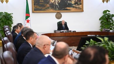 الرئيس الجزائري عبد المجيد تبون