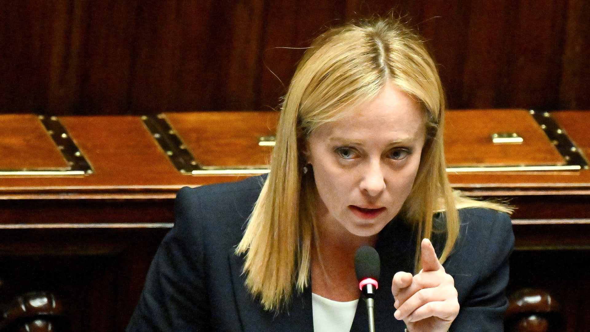 رئيسة الوزراء الإيطالية جورجيا ميلوني