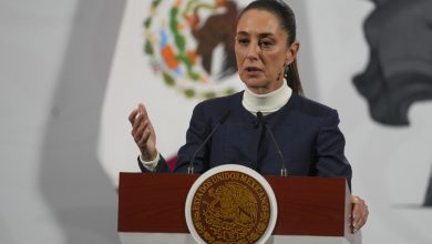 الرئيسة المكسيكية كلاوديا شينباوم