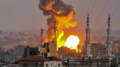 Ghaza : 14 Palestiniens tombent en martyrs dans des bombardements sionistes
