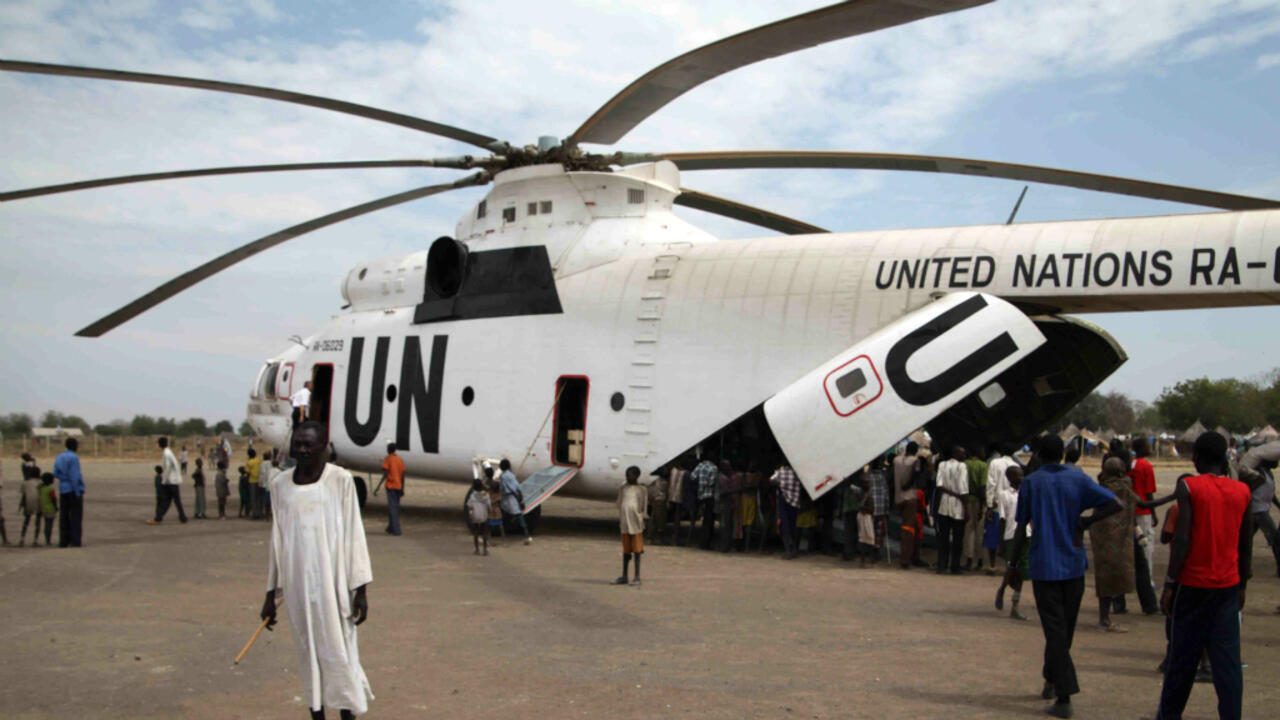 UN Helicopter