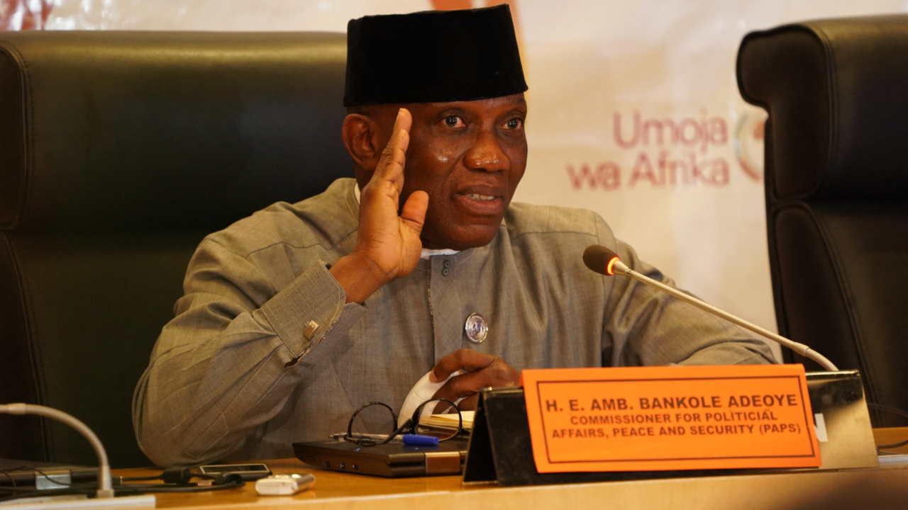 UA : Bankole Adeoye salue la proposition de "négociations de paix directes" entre Kinshasa et le M23