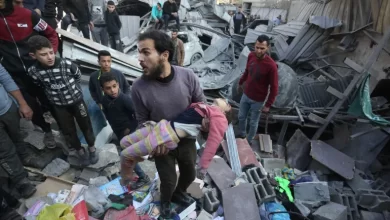 غزة تحت القصف