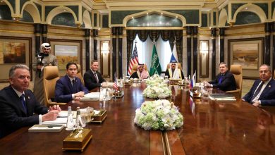 انتهاء المحادثات الأمريكية الروسية في السعودية 