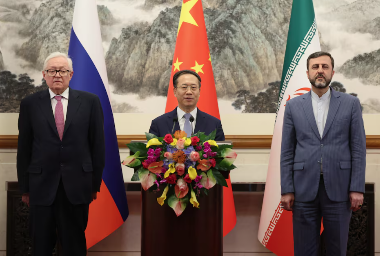 China, Russia, Iran Urge Lifting of Unilateral Sanctions in Joint Statement