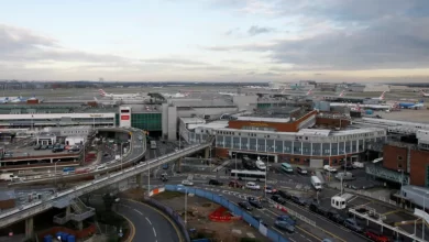 إغلاق مطار هيثرو في لندن ليوم كامل بسبب حريق في محطة كهرباء