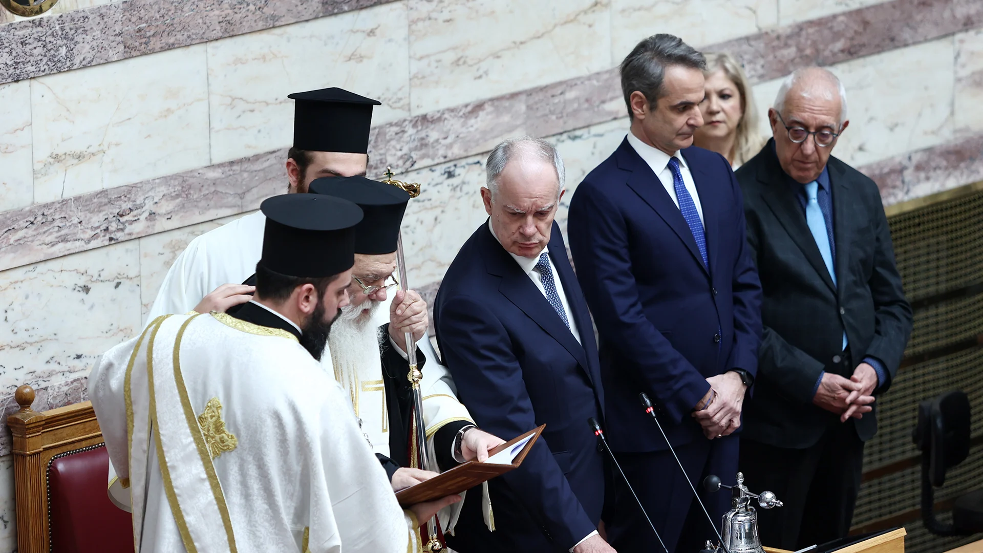 Konstantinos Tasoulas Sworn In As Greece s New President AL24 News Konstantinos Tasoulas Sworn In As Greece s New President AL24 News