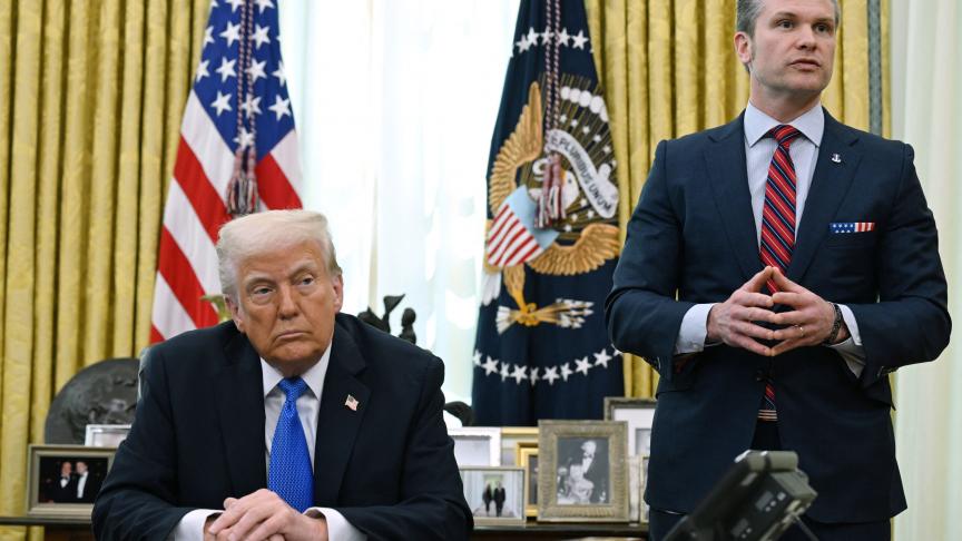 Fuite d’un plan militaire américain : Donald Trump minimise l’incident