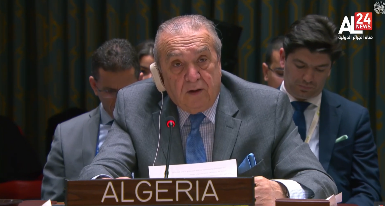 الممثل الدائم للجزائر لدى الأمم المتحدة، عمار بن جامع