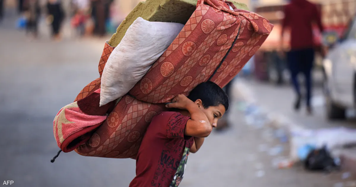 نزوح قسري ومتكرّر في غزة