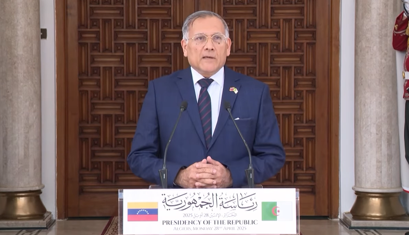 سفير فنزويلا بالجزائر، خوان باوتيستا أرياس بالاسيو