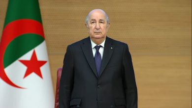 الرئيس الجزائري عبد المجيد تبون