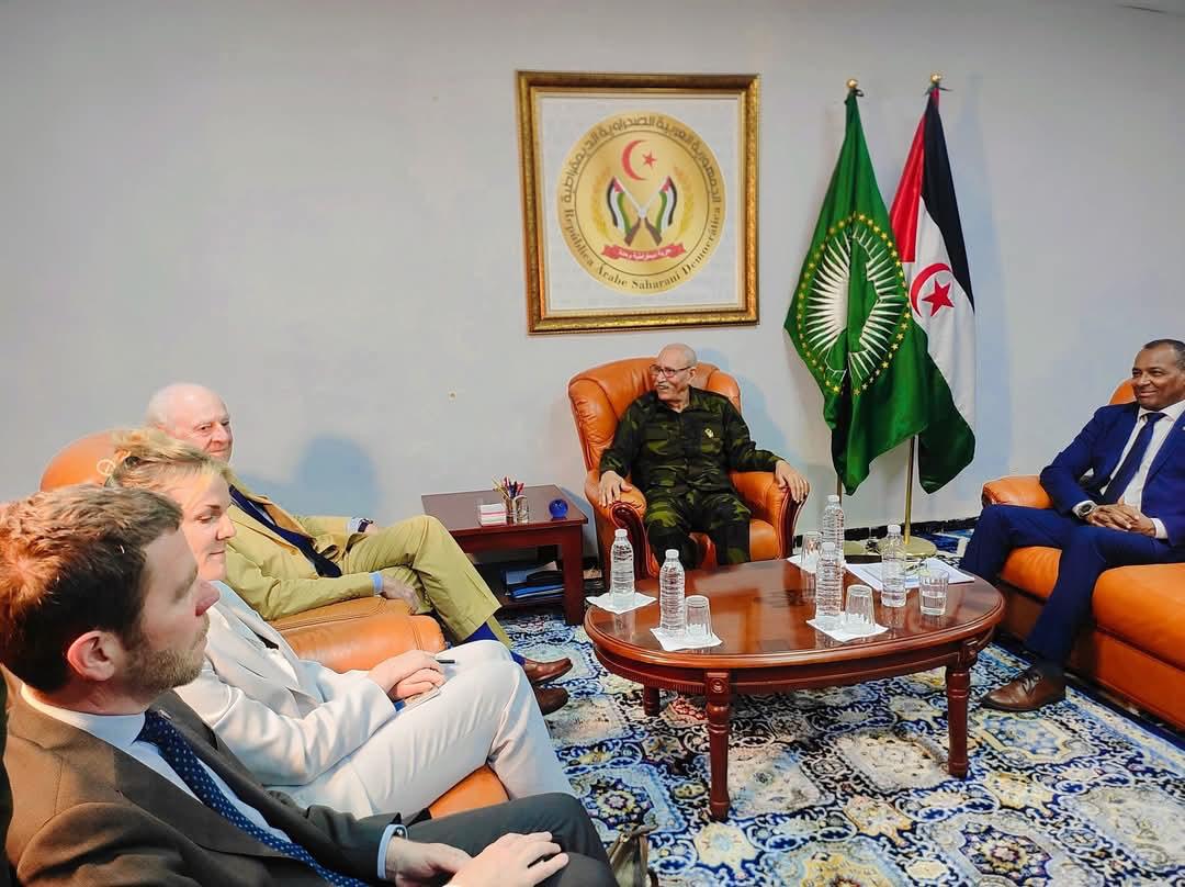 الرئيس الصحراوي يستقبل المبعوث الشخصي للأمين العام الأممي إلى الصحراء الغربية