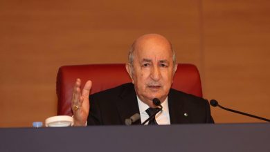 الرئيس الجزائري عبد المجيد تبون