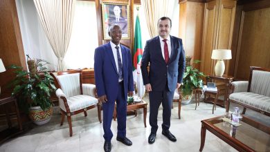 محمد عرقاب والأمين العام للمنظمة الأفريقية للبلدان المنتجة للنفط  APPO