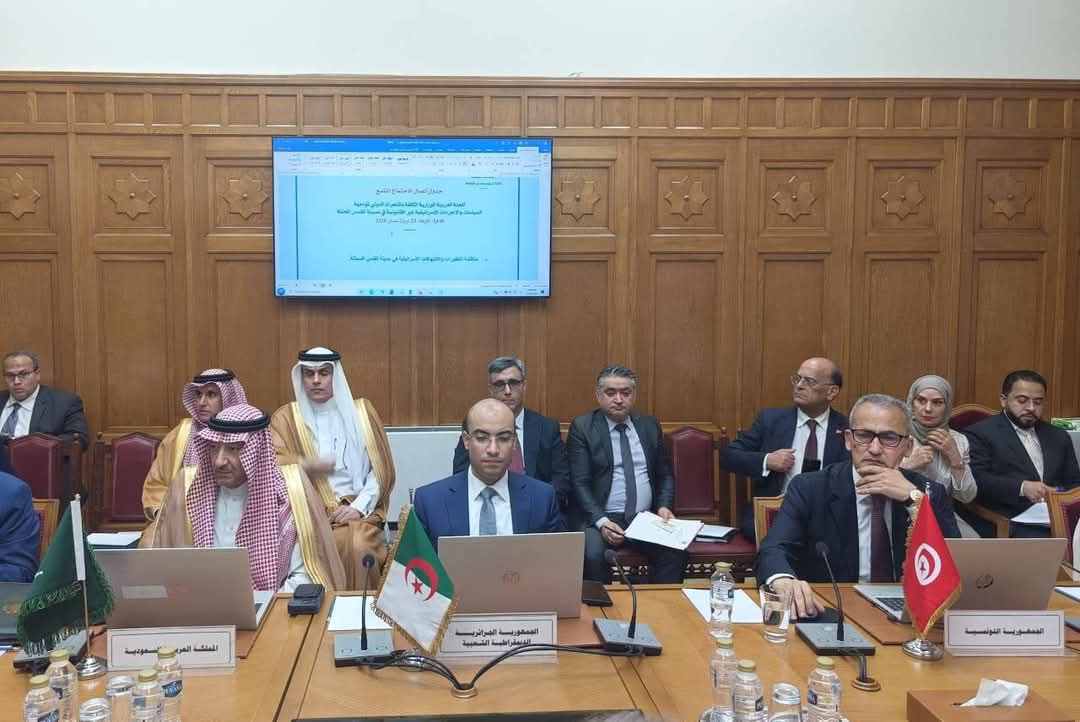 M. Chaib conduit la délégation algérienne participant à la 163e session ordinaire du conseil de la Ligue arabe au niveau des MAE
