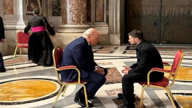 دونالد ترامب وفولولديمير زيلنسكي