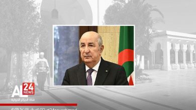 الرئيس الجزائري عبد المجيد تبون