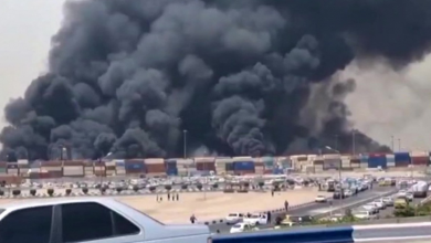 انفجار في ميناء جنوب إيران