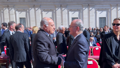 وزير الدولة وزير الخارجية الجزائري يجري لقاءات في روما