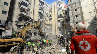 قصف صهيوني للضاحية الجنوبية لبيروت