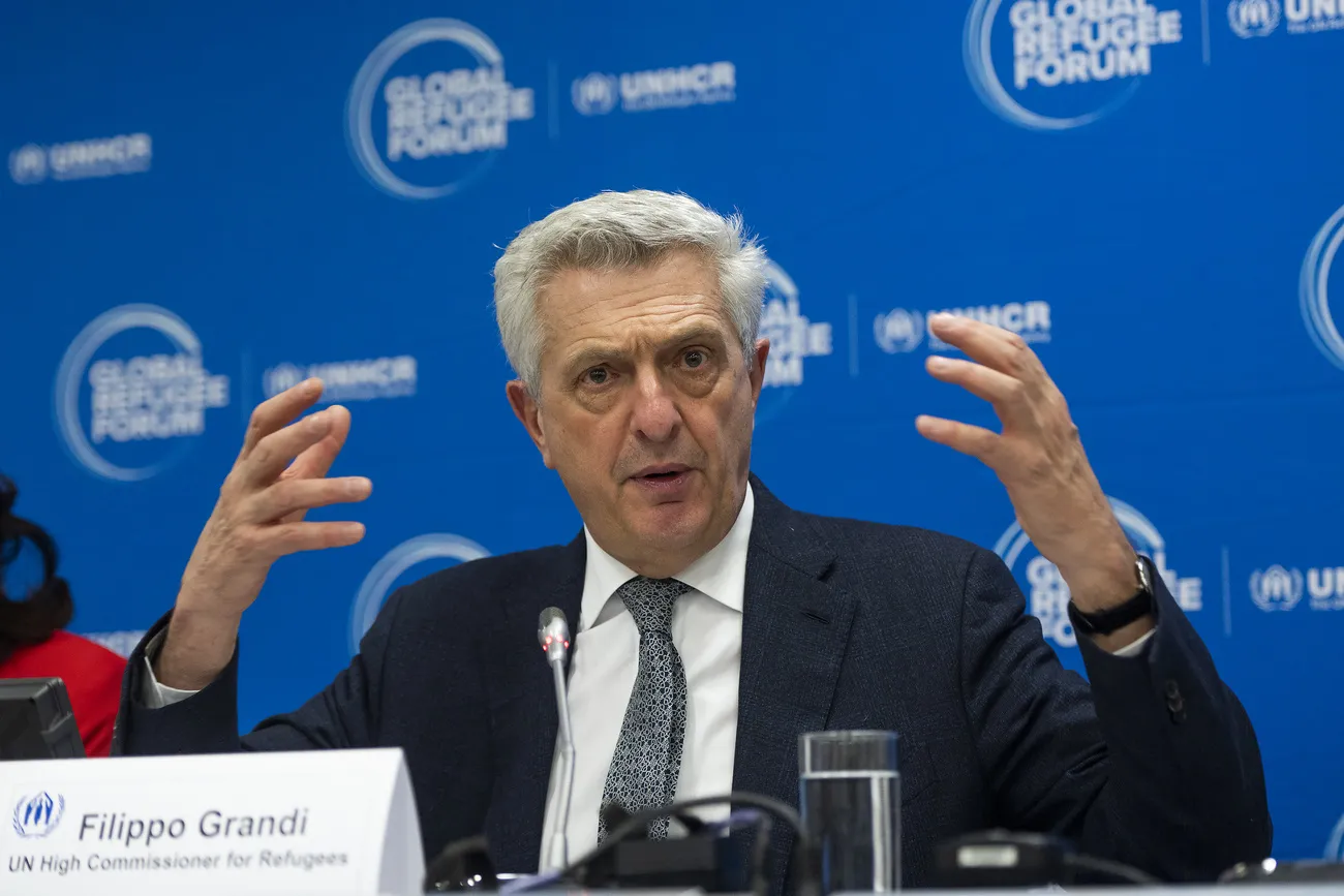 المفوض السامي لشؤون اللاجئين في الأمم المتحدة فيليبو غراندي