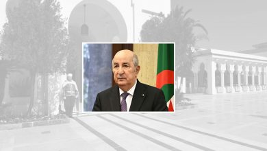 الرئيس الجزائري عبد المجيد تبون