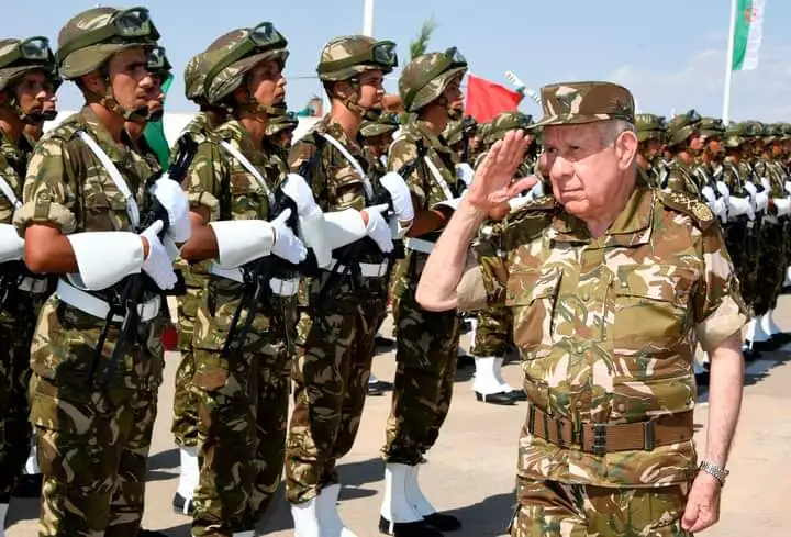 رئيس أركان الجيش الجزائري الفريق أول السعيد شنقريحة