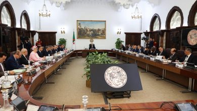 مجلس الوزراء الجزائري