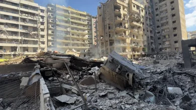 الكيان الصهيوني يقصف الضاحية الجنوبية لبيروت