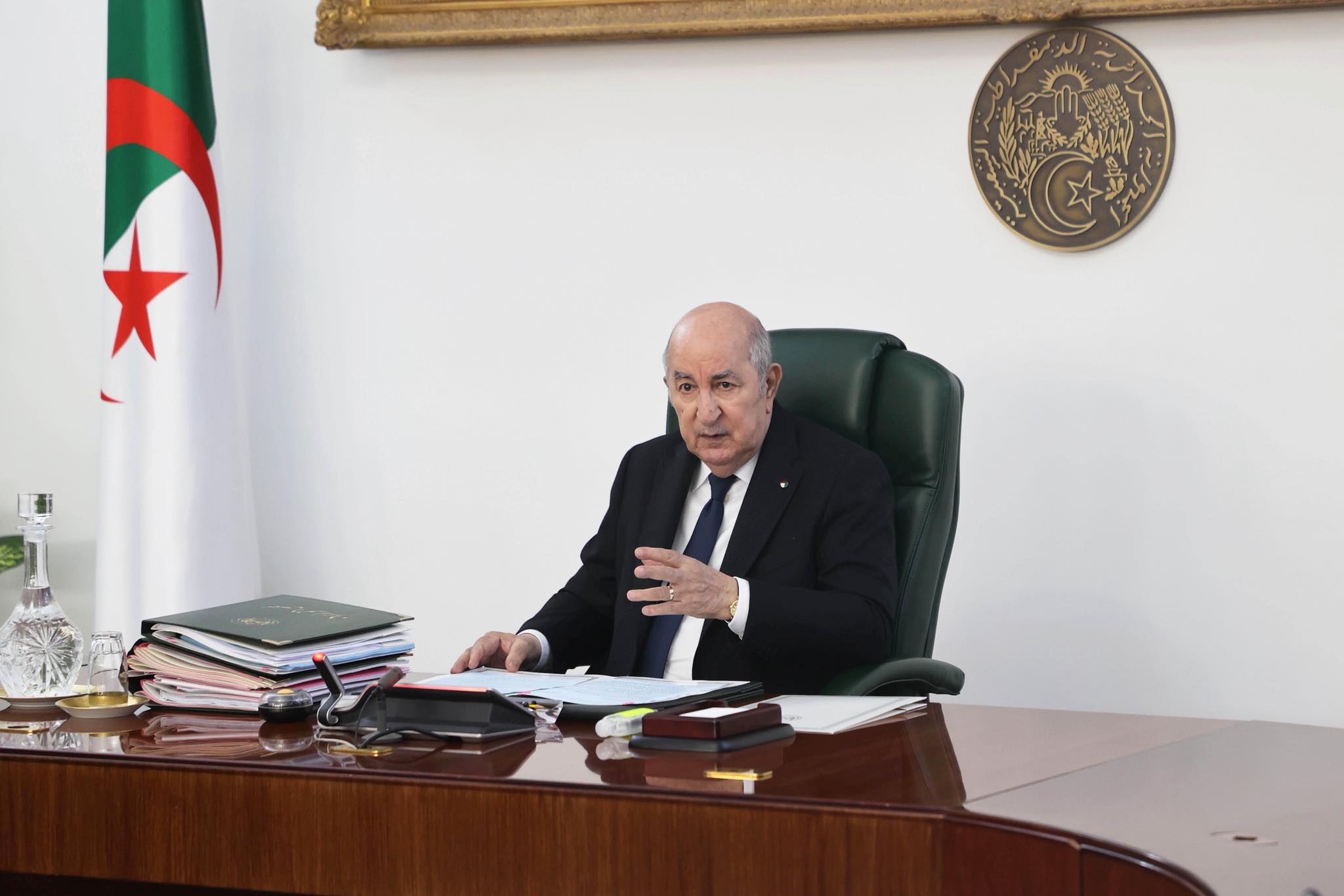 الرئيس الجزائري، عبد المجيد تبون