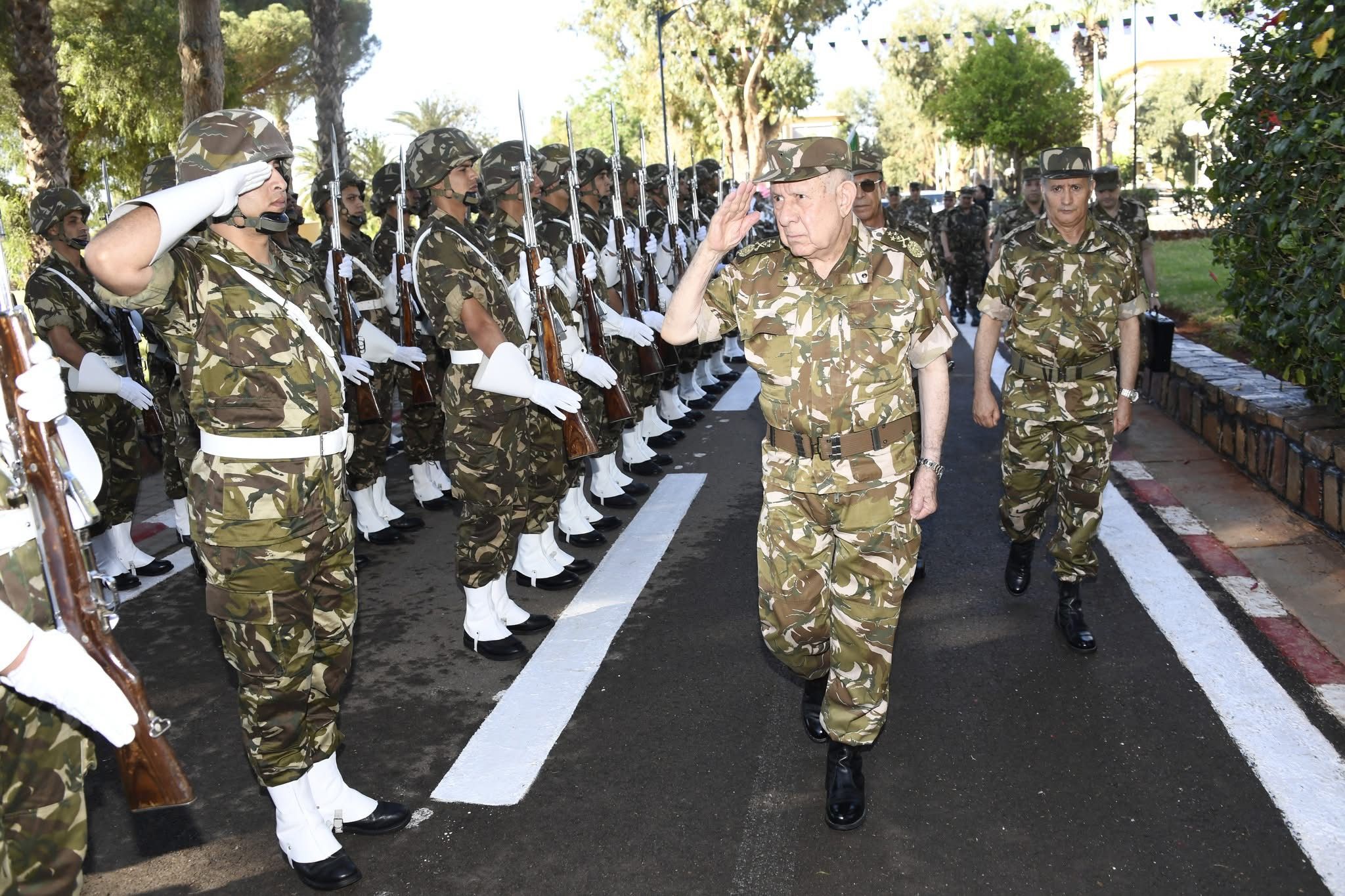 رئيس أركان الجيش الجزائري الفريق أول السعيد شنقريحة