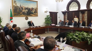 مجلس الوزراء الجزائري