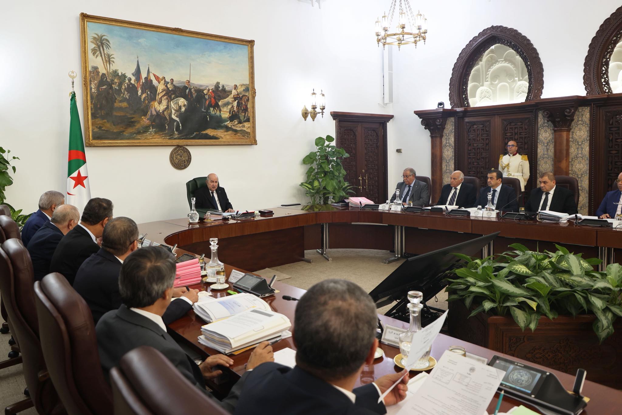 مجلس الوزراء الجزائري