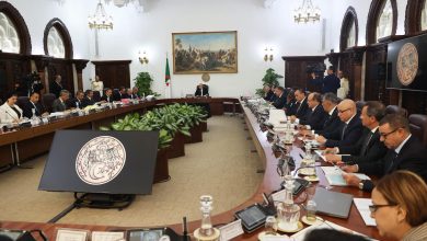 مجلس الوزراء الجزائري