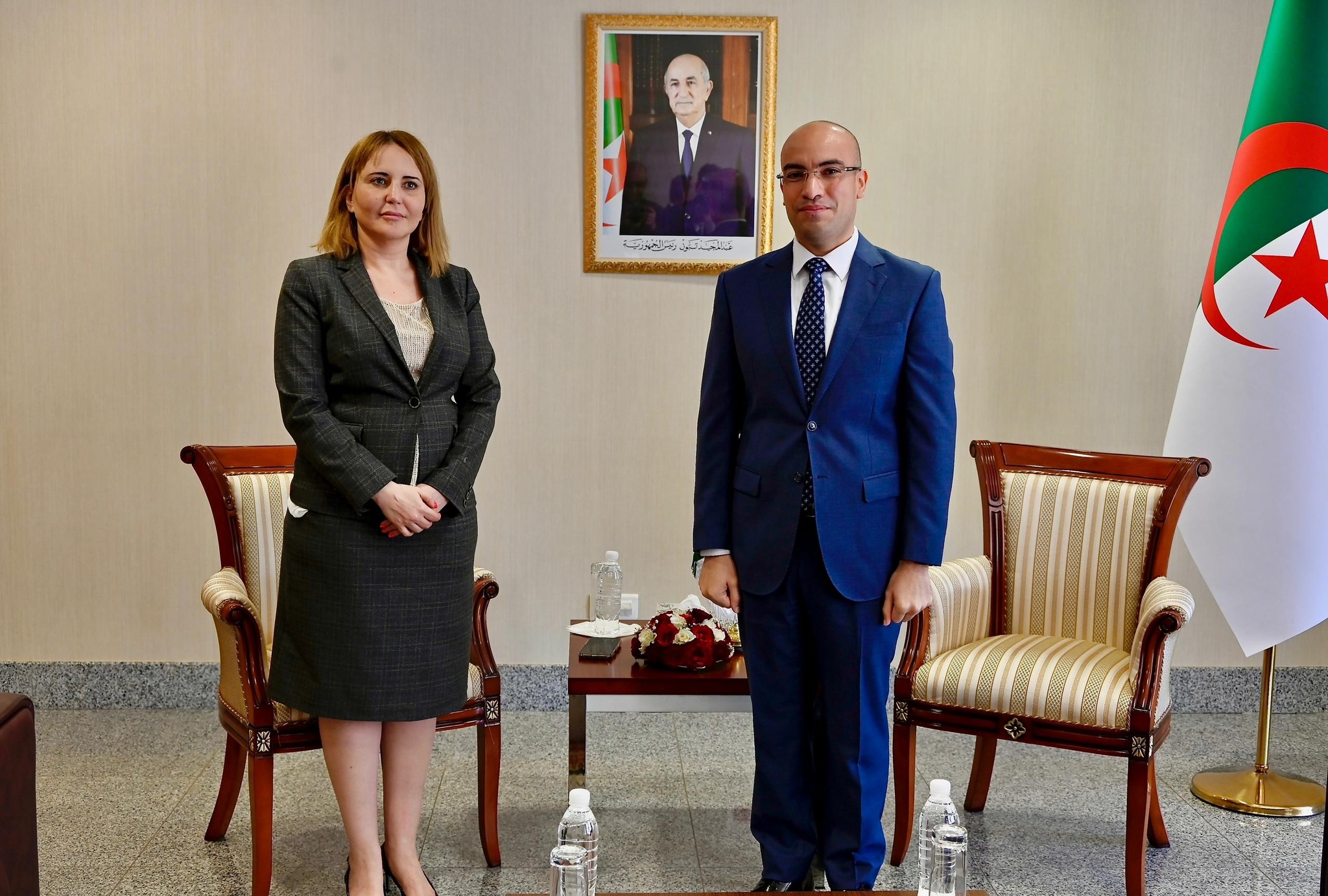 شايب يستقبل رئيسة المرصد الوطني للمجتمع المدني