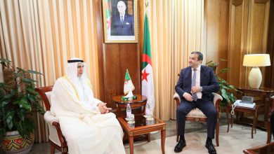 عرقاب يستقبل المدير العام ورئيس مجلس إدارة الصندوق العربي للإنماء الاقتصادي والاجتماعي