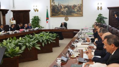 مجلس الوزراء الجزائري