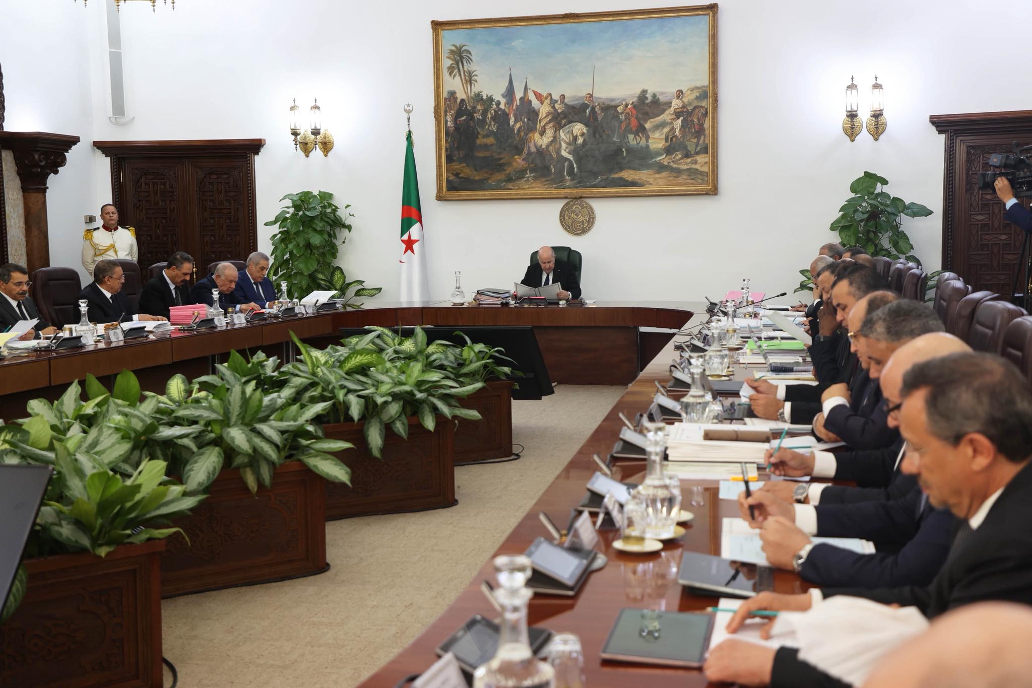 مجلس الوزراء الجزائري