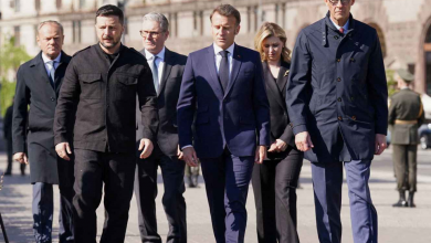 قادة أوروبيون يدعمون كييف