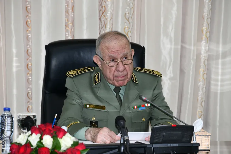 رئيس أركان الجيش الجزائري الفريق أول السعيد شنقريحة