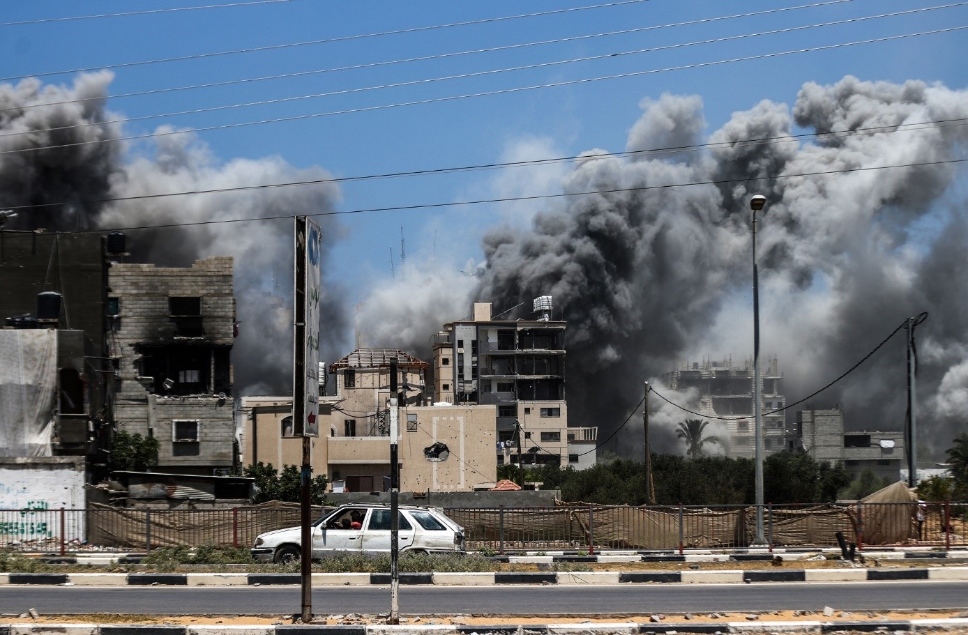 Ghaza : Quatre Palestiniens, dont un nourrisson, tués dans des frappes aériennes sionistes