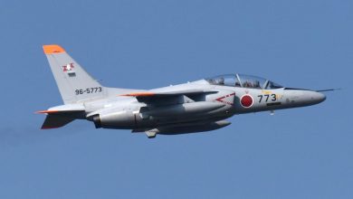 Japon un avion militaire s'écrase avec deux personnes à bord..
