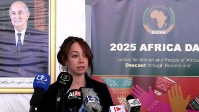 كاتبة الدولة لدى وزير الشؤون الخارجية الجزائري، سلمة بختة منصوري