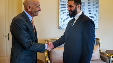 أحمد الشرع وتوم باراك