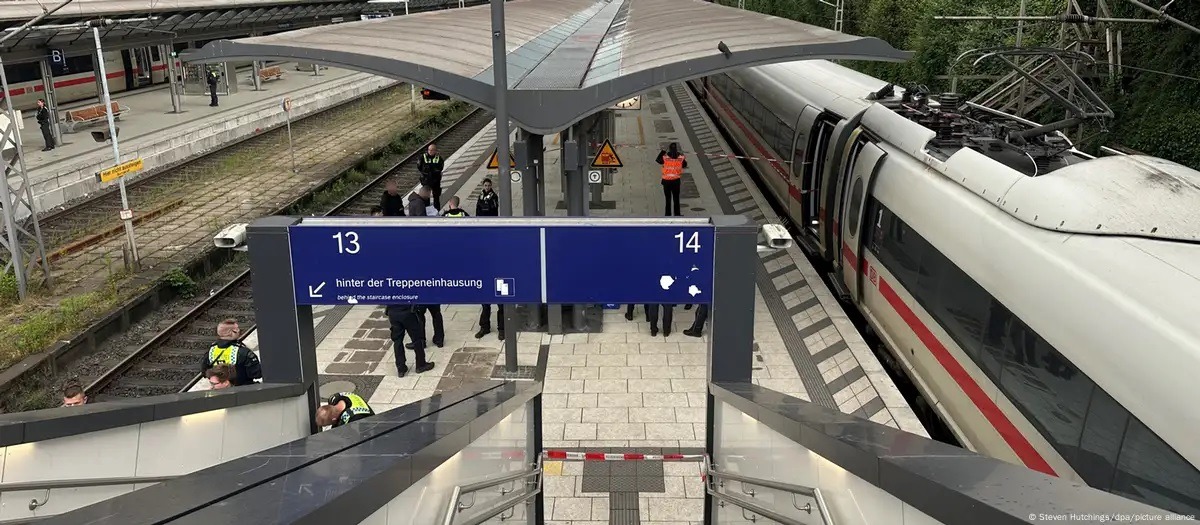 حادث طعن بهامبورغ الألمانية